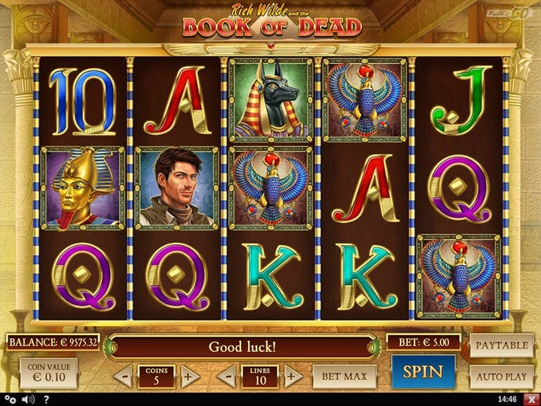 Book of Dead at Rocket Play Casino